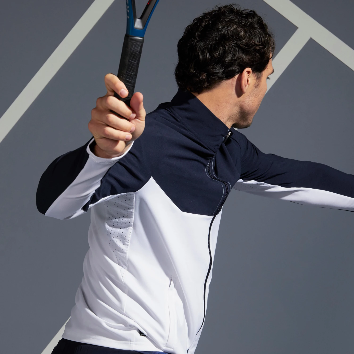 Artengo Men's Tennis Jacket Essential 12 Artengo Men's Tennis Jacket Essential - Image 12