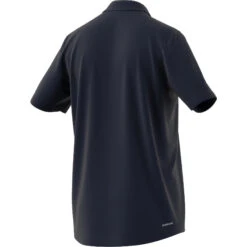 ADIDAS Men's Short-Sleeved Tennis Polo Shirt - Navy Blue -Ball Sports Shop k6f38f1a23ab8488ff32e5c68bda32aae