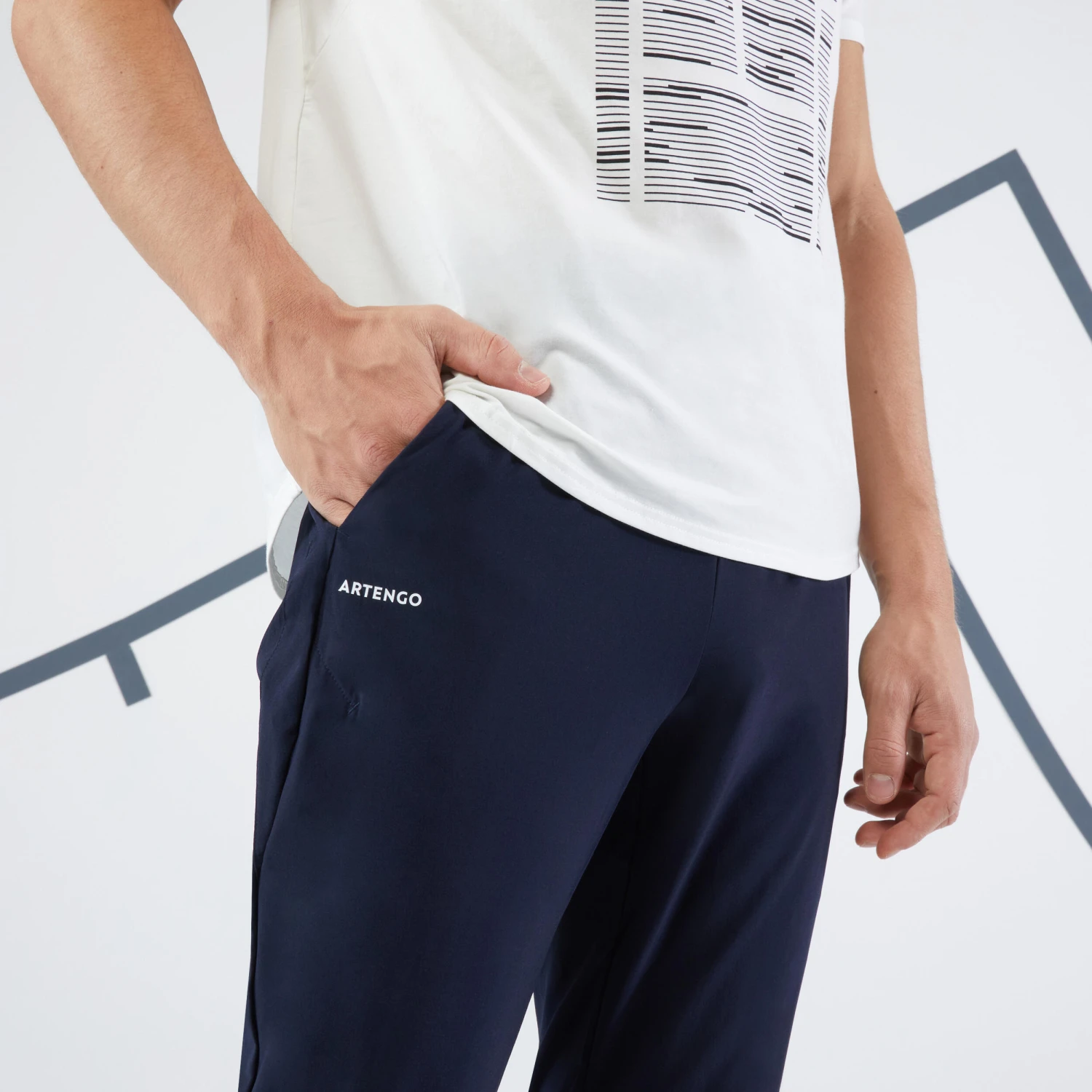 Artengo Men's Tennis Bottoms Essential 9 Artengo Men's Tennis Bottoms Essential - Image 9