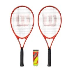 Wilson Pro Staff Precision Tennis Racket Twin Set & 3 Tennis Balls