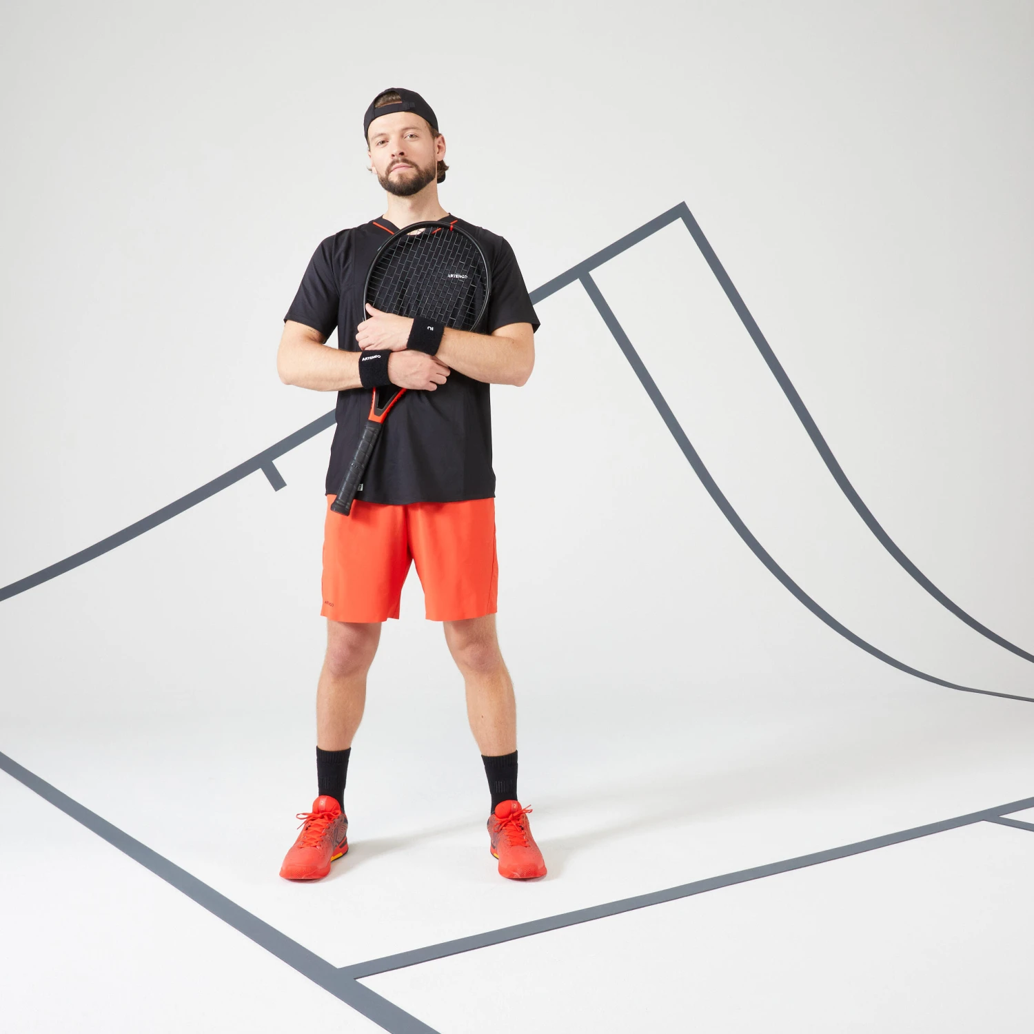 Artengo Men's Short-Sleeved Tennis T-Shirt DRY VN 8 Artengo Men's Short-Sleeved Tennis T-Shirt DRY VN - Image 8