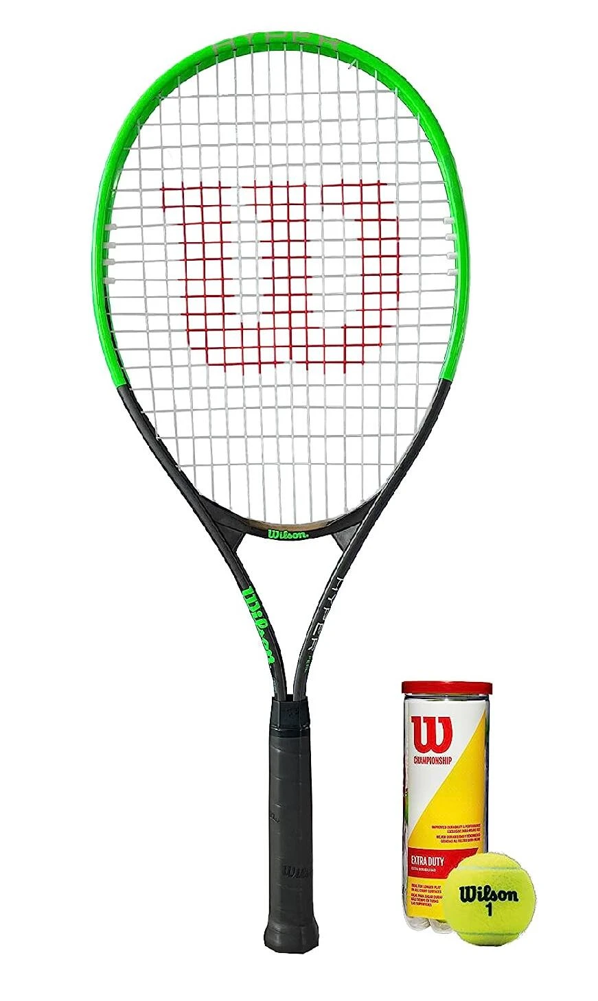 Wilson Hyper Feel Tennis Racket Inc 3 Tennis Balls 1 Wilson Hyper Feel Tennis Racket Inc 3 Tennis Balls