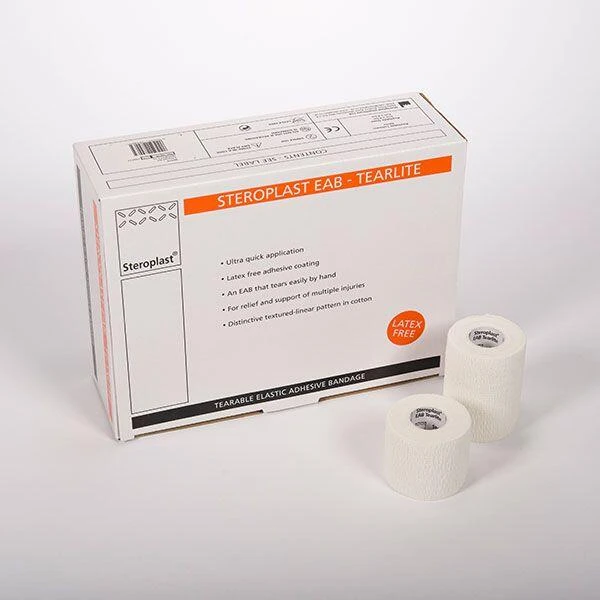 Steroplast EAB Tearlite Elastic Adhesive Bandage - 4.5m Long - 12 Rolls 3 Steroplast EAB Tearlite Elastic Adhesive Bandage - 4.5m Long - 12 Rolls - Image 3
