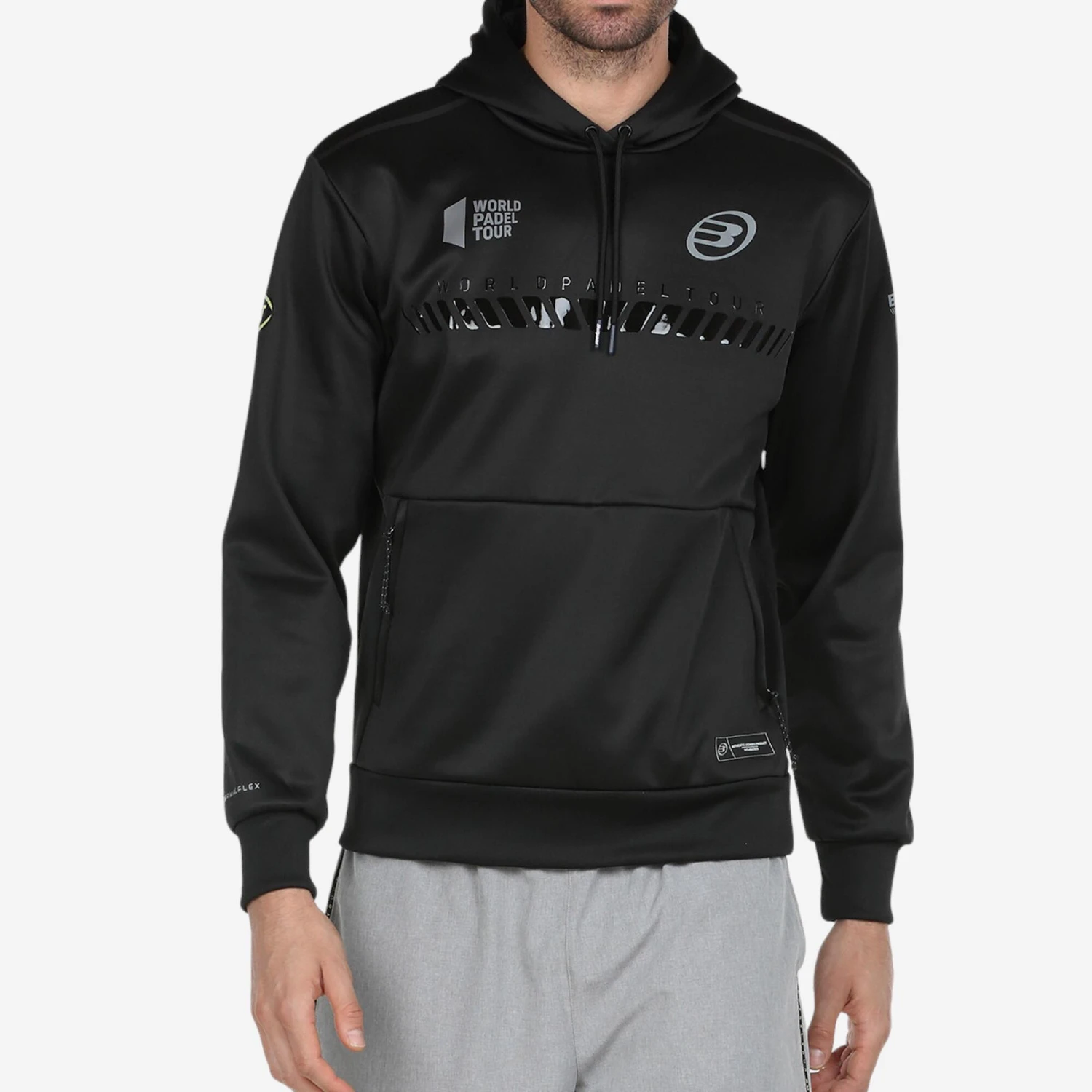 BULLPADEL Men's Padel Hooded Sweatshirt Lardo 1 BULLPADEL Men's Padel Hooded Sweatshirt Lardo