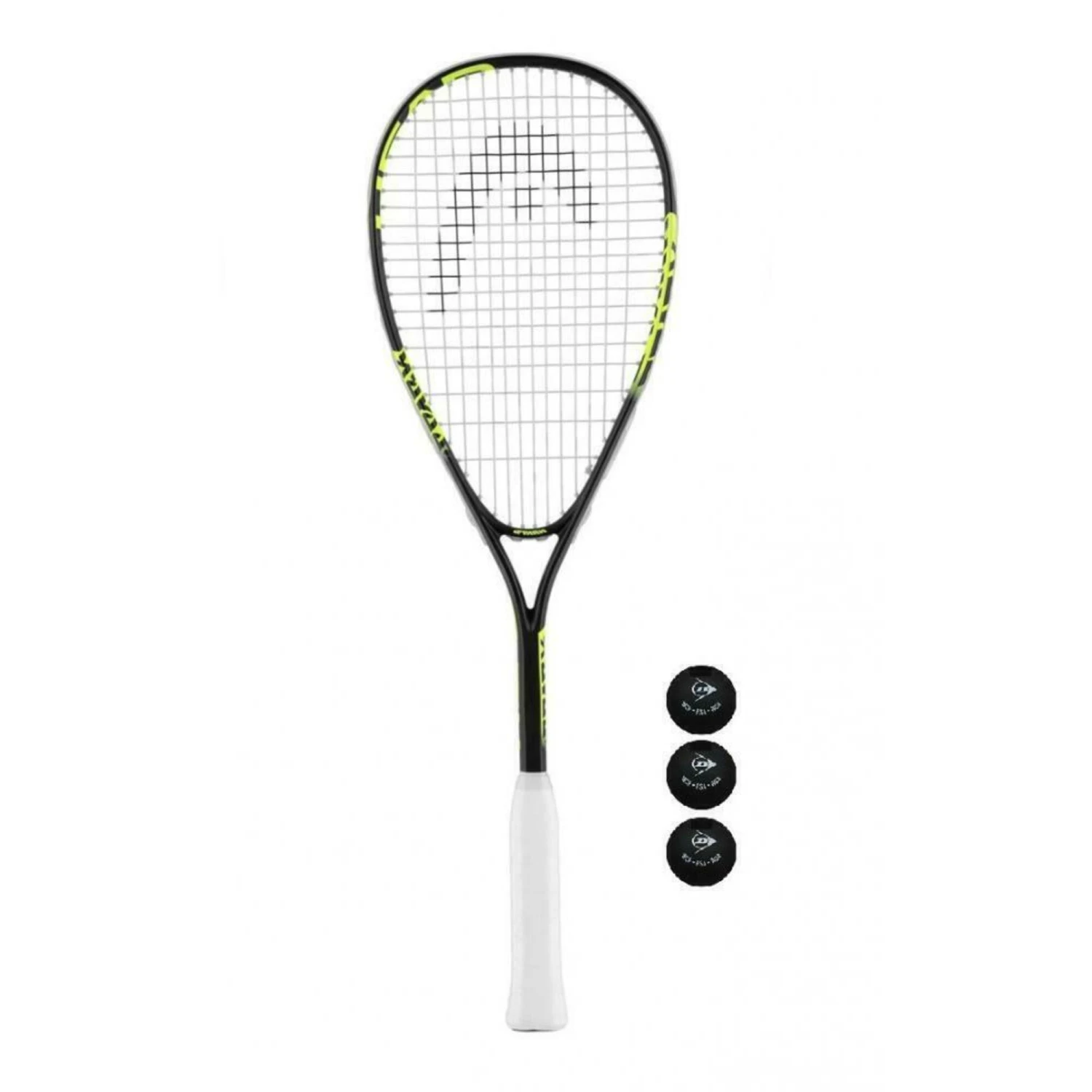 Head Speed Pro Squash Racket + 3 Squash Balls 1 Head Speed Pro Squash Racket + 3 Squash Balls