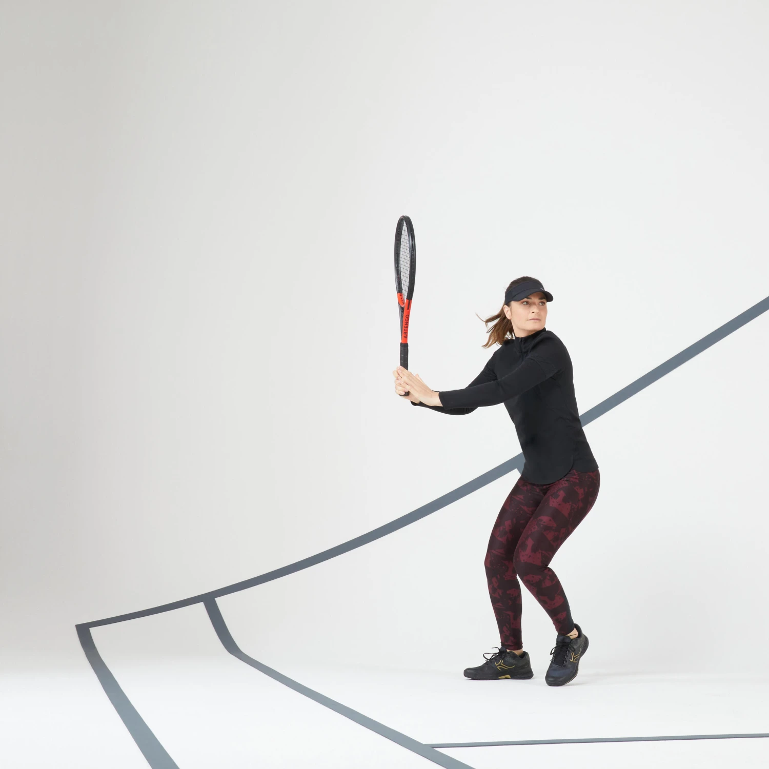 Artengo Women's Long-Sleeved Thermal T-Shirt TH 900 3 Artengo Women's Long-Sleeved Thermal T-Shirt TH 900 - Image 3