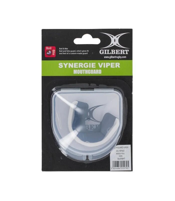 Gilbert Viper Mouthguard - Green / White 6 Gilbert Viper Mouthguard - Green / White - Image 6