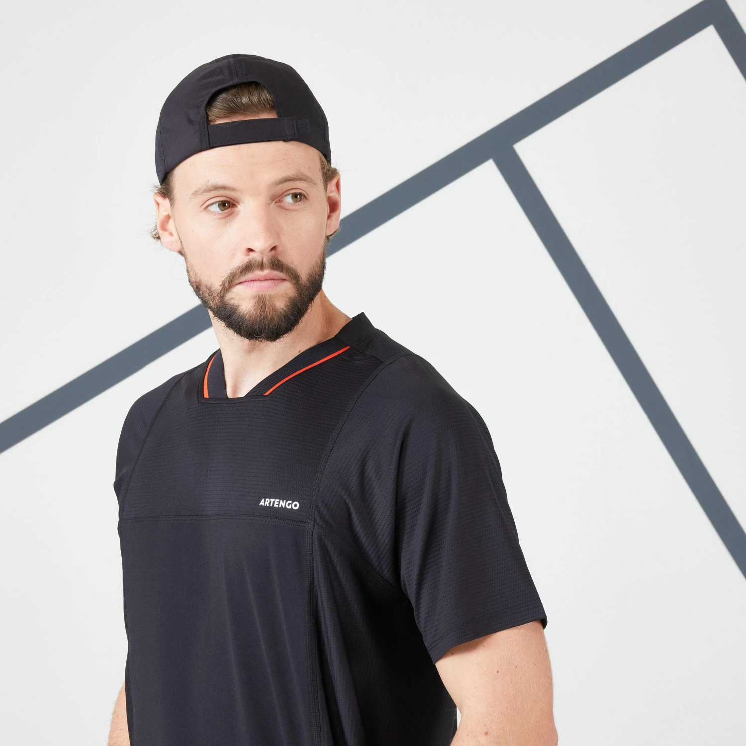 Artengo Men's Short-Sleeved Tennis T-Shirt DRY VN 10 Artengo Men's Short-Sleeved Tennis T-Shirt DRY VN - Image 10