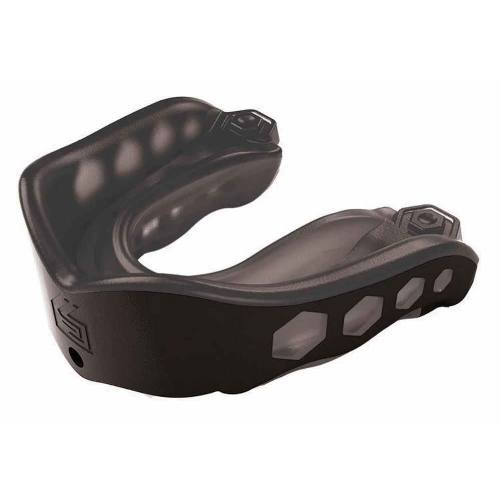 SHOCK DOCTOR Childrens/Kids Gel Max Mouthguard (Black) 1 SHOCK DOCTOR Childrens/Kids Gel Max Mouthguard (Black)