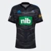 Adidas Men Blues Training Rugby Shirt HA2352 Black