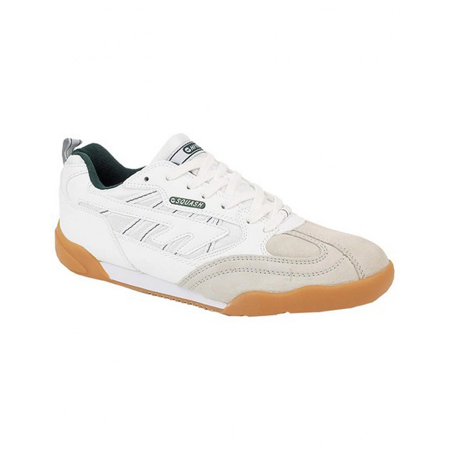Hi-Tec Squash Unisex Trainer / Mens Trainers / Unisex Sports (White) 1 Hi-Tec Squash Unisex Trainer / Mens Trainers / Unisex Sports (White)