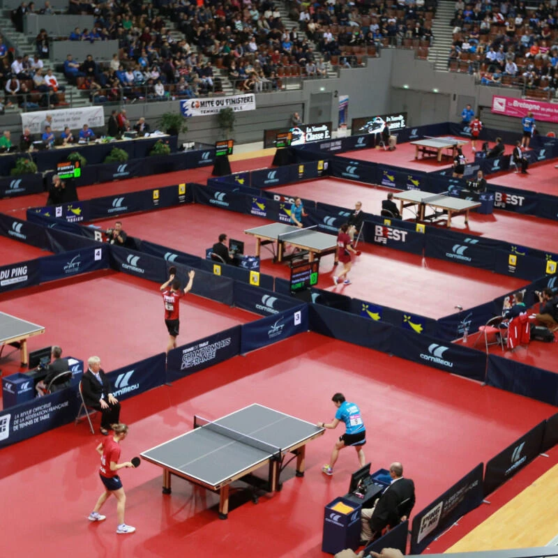 850 WOOD ITTF Indoor Table Tennis Table 4 850 WOOD ITTF Indoor Table Tennis Table - Image 4