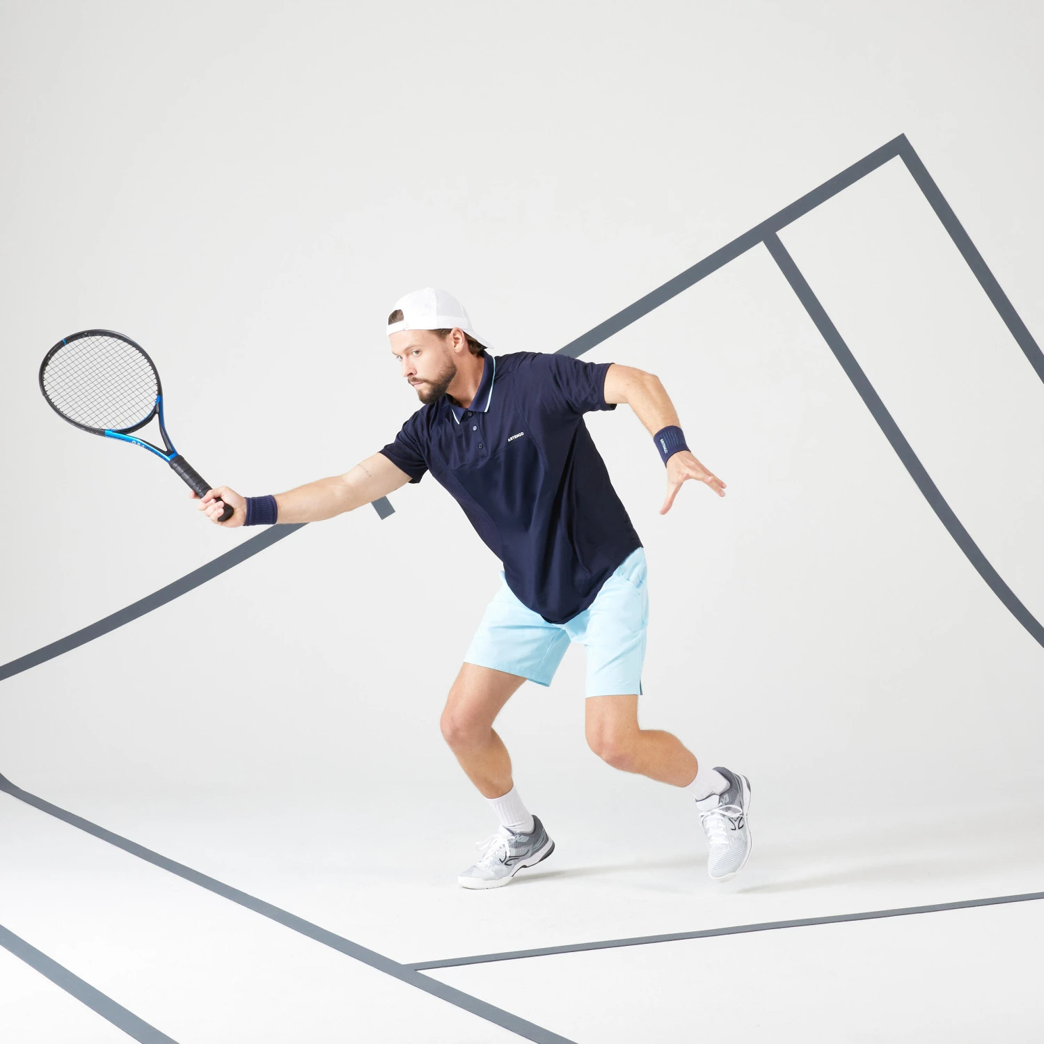 Artengo Men's Short-Sleeved Tennis Polo Dry 11 Artengo Men's Short-Sleeved Tennis Polo Dry - Image 11