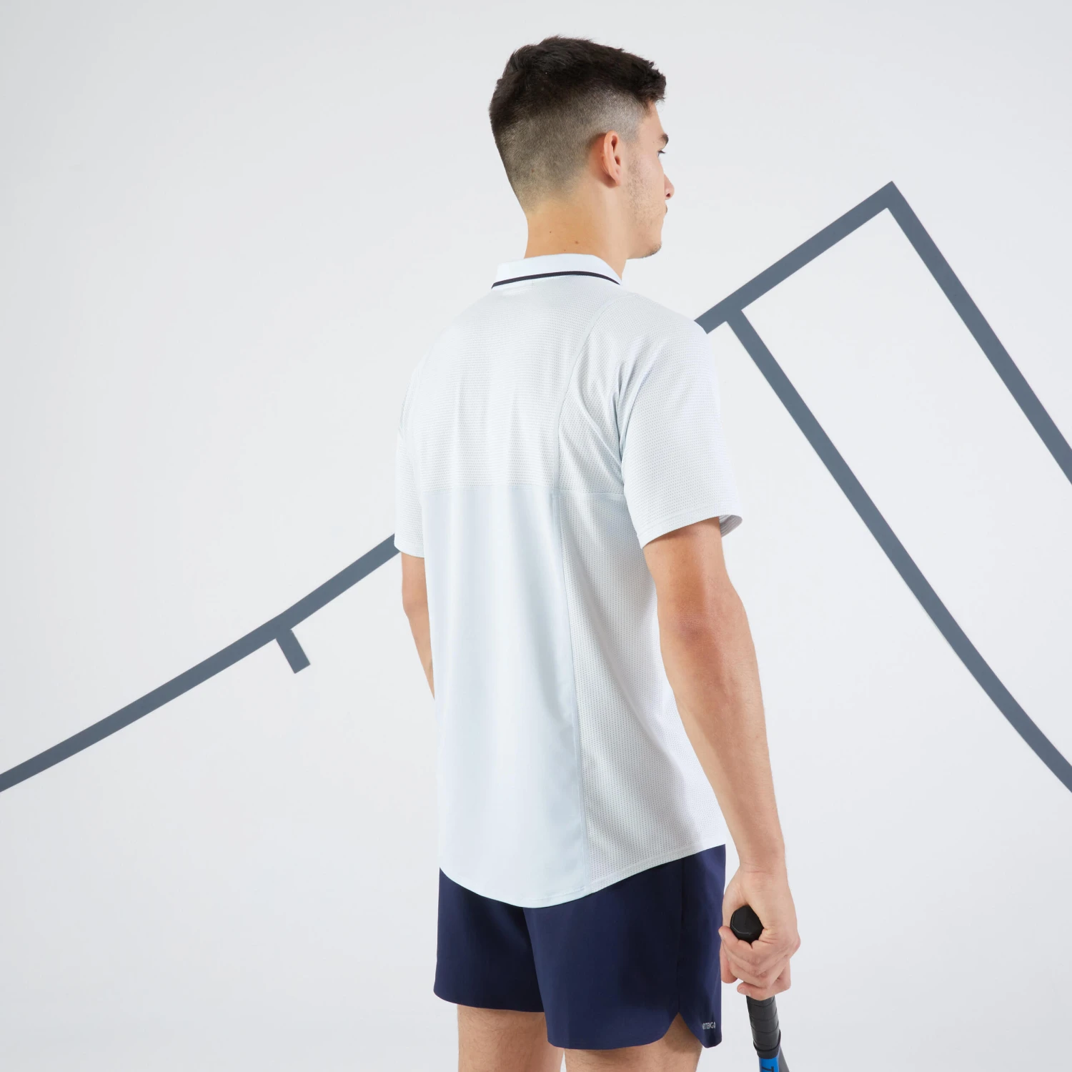 Artengo Men's Short-Sleeved Tennis Polo Dry 5 Artengo Men's Short-Sleeved Tennis Polo Dry - Image 5