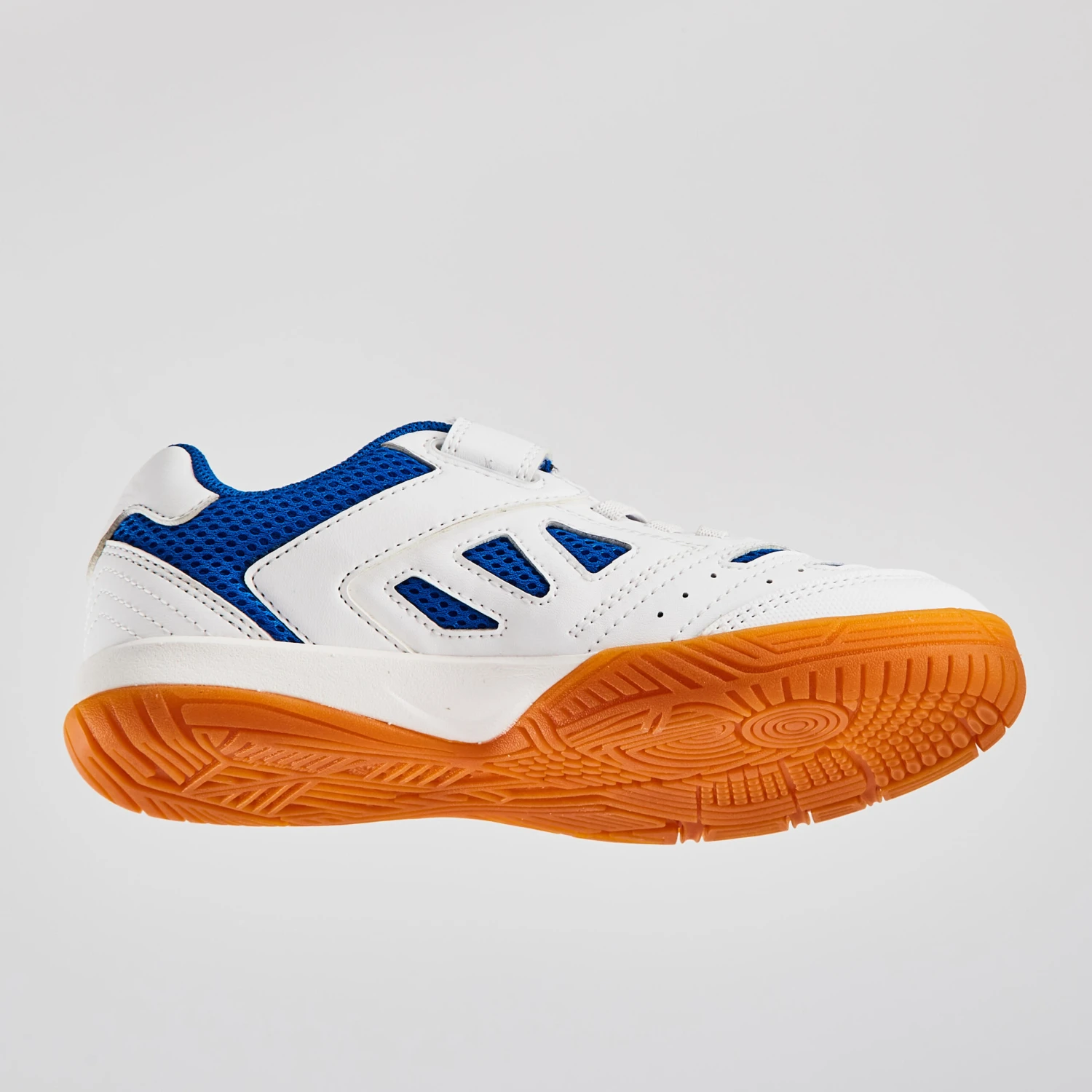 TABLE TENNIS SHOES TTS 500 JUNIOR WHITE BLUE 3 TABLE TENNIS SHOES TTS 500 JUNIOR WHITE BLUE - Image 3