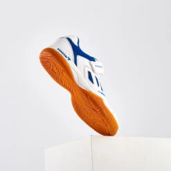 TABLE TENNIS SHOES TTS 500 JUNIOR WHITE BLUE 12 TABLE TENNIS SHOES TTS 500 JUNIOR WHITE BLUE -Ball Sports Shop kb0c6337670fe696a42e2c5b55f8ae62a