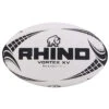 RHINO Vortex XV Rugby Ball (White)