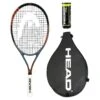 HEAD Ti. Radical Elite Graphite Tennis Racket Inc Protective Cover & 3 Tennis Ba