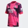Adidas Highlanders Mens Training Rugby Shirt ED7975 Pink