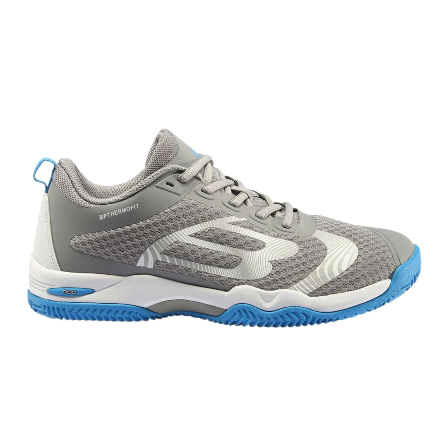 BULLPADEL Men's Padel Shoes Beker 22 - Grey 1 BULLPADEL Men's Padel Shoes Beker 22 - Grey
