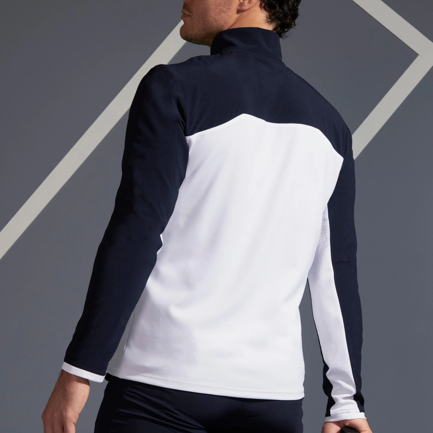 Artengo Men's Tennis Jacket Essential 8 Artengo Men's Tennis Jacket Essential - Image 8