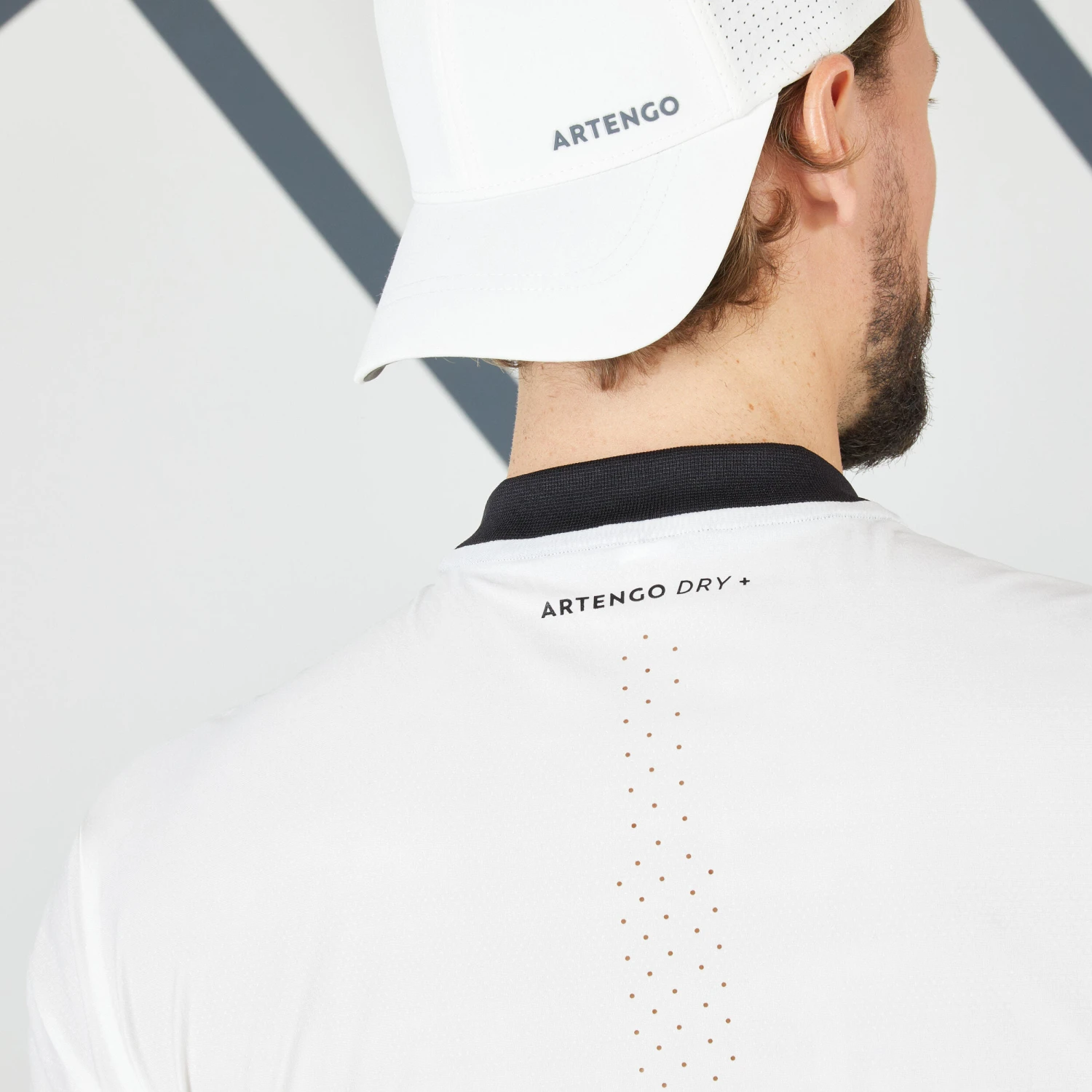 Artengo Men's Short-Sleeved Tennis T-Shirt DRY+ 16 Artengo Men's Short-Sleeved Tennis T-Shirt DRY+ - Image 16