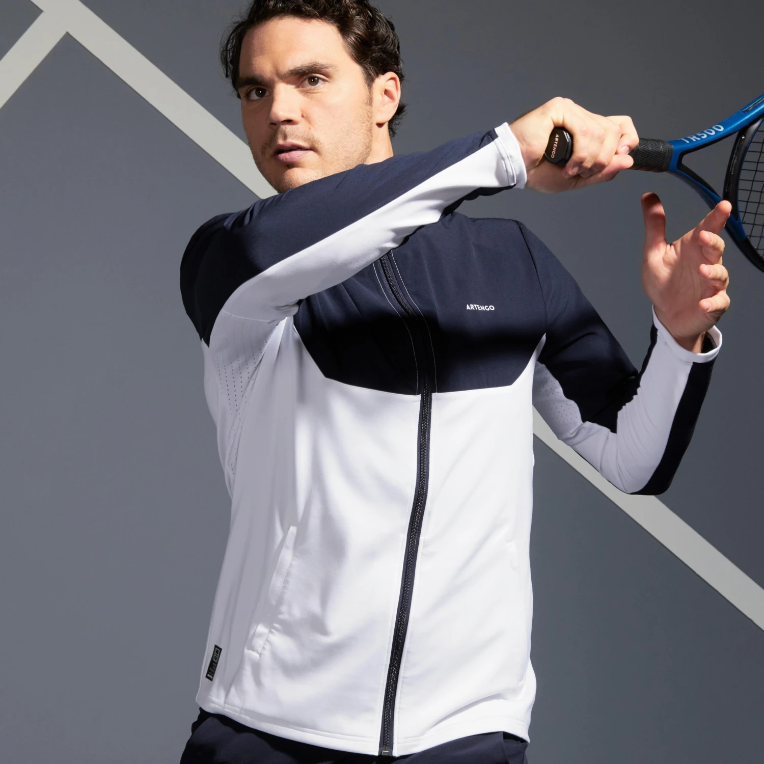 Artengo Men's Tennis Jacket Essential 11 Artengo Men's Tennis Jacket Essential - Image 11