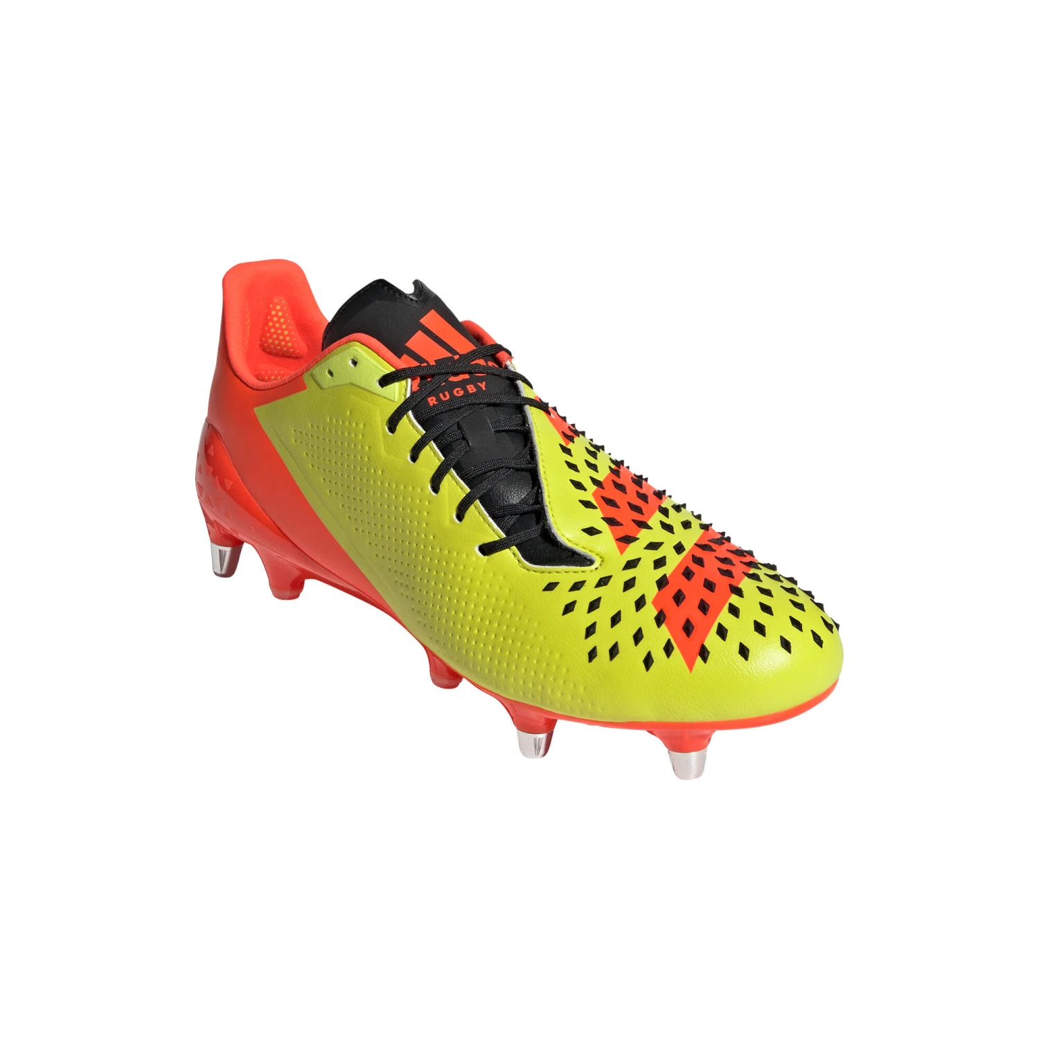 Adidas Rugby Predator Mali ACIYEL/CBLACK/SOLRED 4 Adidas Rugby Predator Mali ACIYEL/CBLACK/SOLRED - Image 4