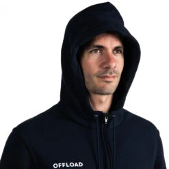 R500 Adult Rugby Club Jersey Zip-Up Jacket -Ball Sports Shop kd69047020f4182ff738265615e4adf8f