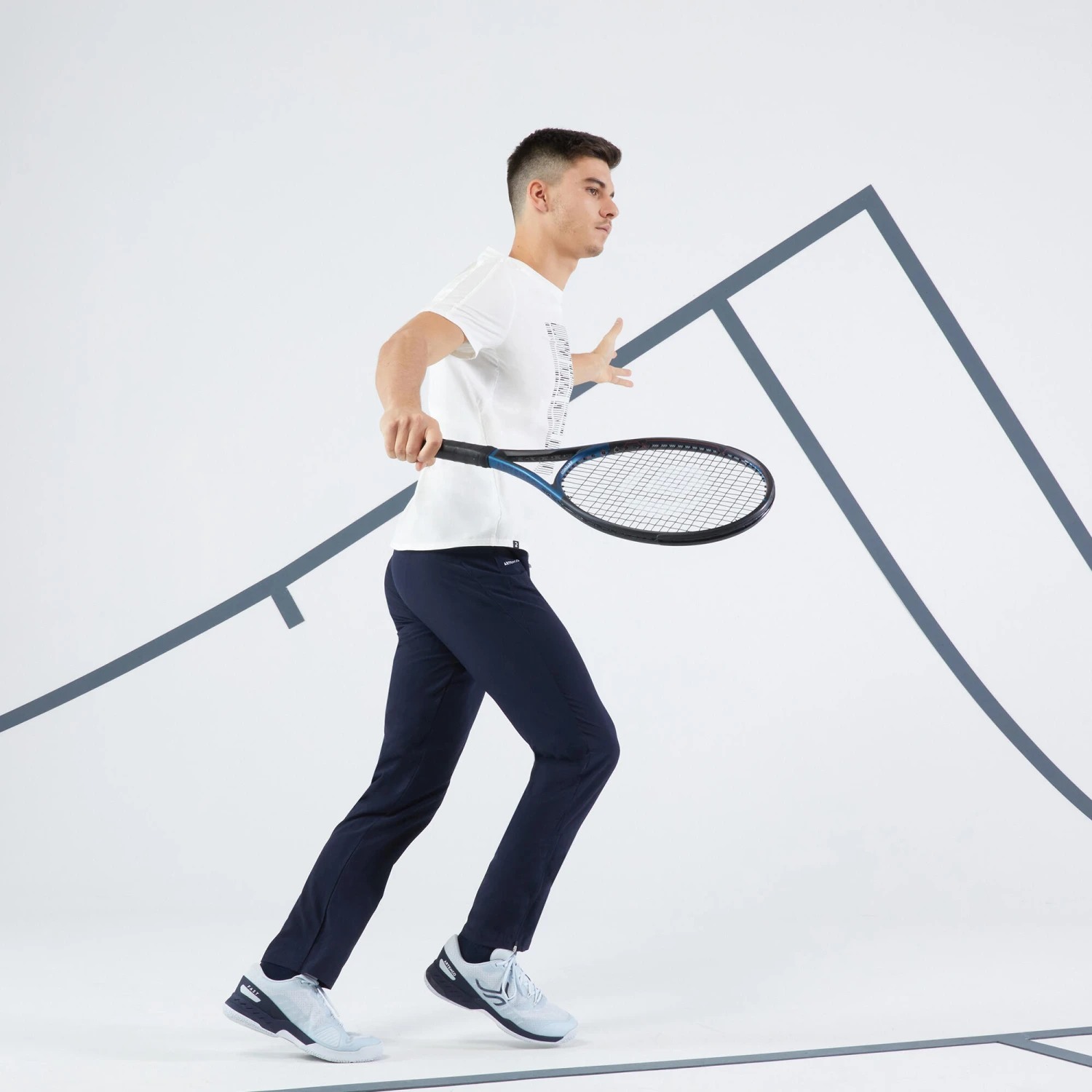 Artengo Men's Tennis Bottoms Essential 7 Artengo Men's Tennis Bottoms Essential - Image 7