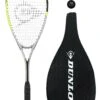 Dunlop Hyper Lite Ti 4.0 Squash Racket + 3 Squash Balls