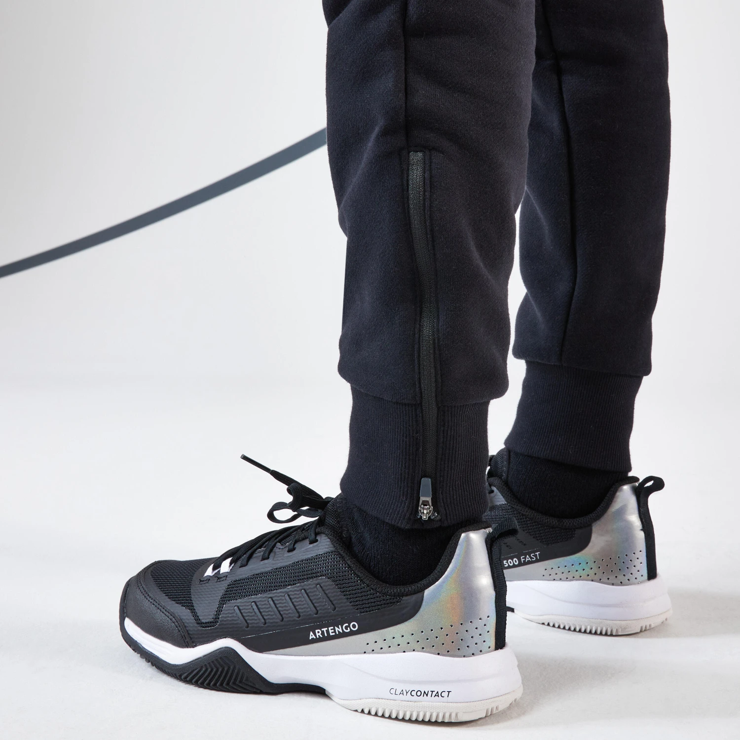 Artengo Kids' Thermal Tennis Bottoms TH500 5 Artengo Kids' Thermal Tennis Bottoms TH500 - Image 5