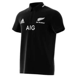 Adidas New Zealand All Blacks Home Supporter Rugby Shirt Adults Black
