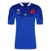 Le Coq Sportif Adult Rugby Short-Sleeved Replica France National Team 2019 Shirt - Blue