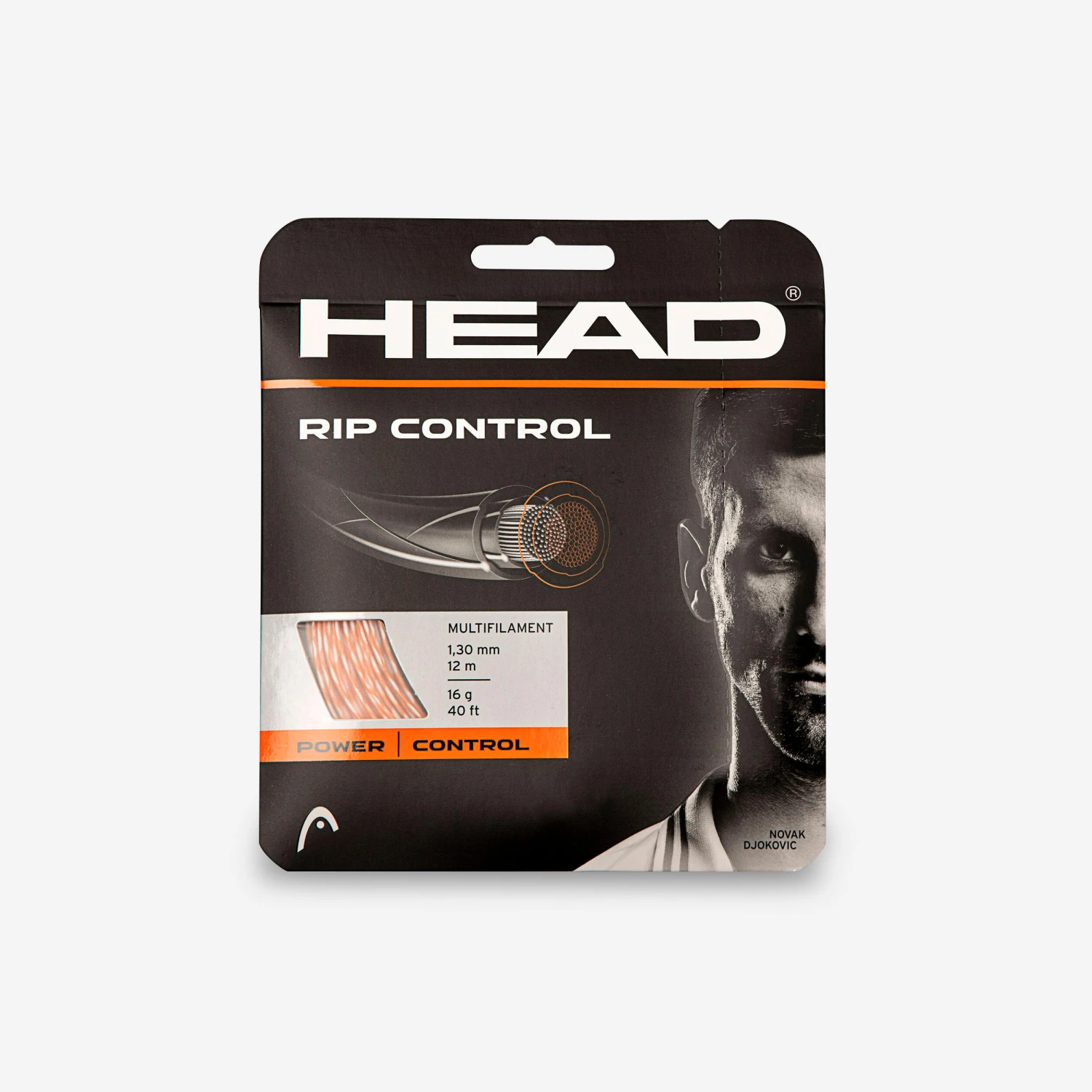 Head 1.30 Mm Multifilament Tennis String Rip Control 1 Head 1.30 Mm Multifilament Tennis String Rip Control