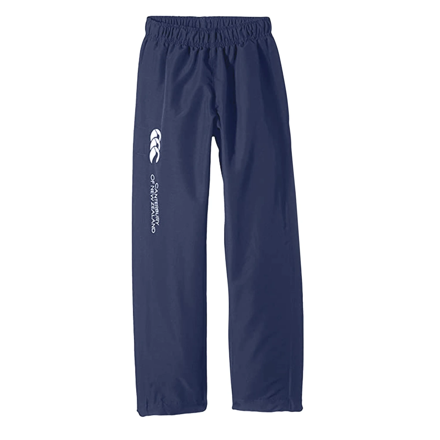 Canterbury Childrens/Kids Open Hem Tracksuit Bottoms (Navy) 3 Canterbury Childrens/Kids Open Hem Tracksuit Bottoms (Navy) - Image 3