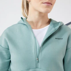 Artengo Women's Tennis Half-Zip Quick-Dry Soft Hoodie Dry 900 30 Artengo Women's Tennis Half-Zip Quick-Dry Soft Hoodie Dry 900 -Ball Sports Shop kde856e53d0e3e7ec09ade39b954ec20a