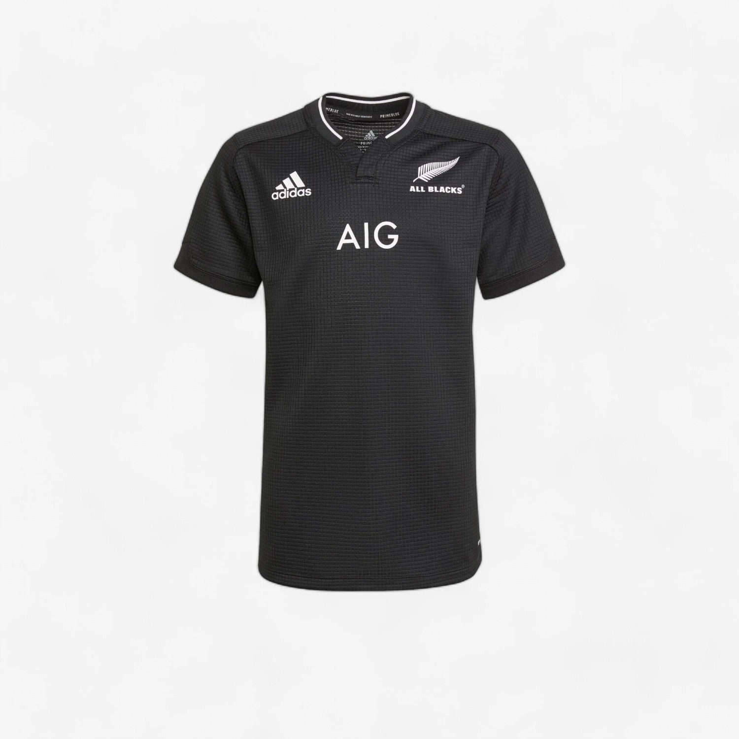 ADIDAS Kids' All Blacks Replica Rugby Shirt New Zealand 2021 - Black 1 ADIDAS Kids' All Blacks Replica Rugby Shirt New Zealand 2021 - Black