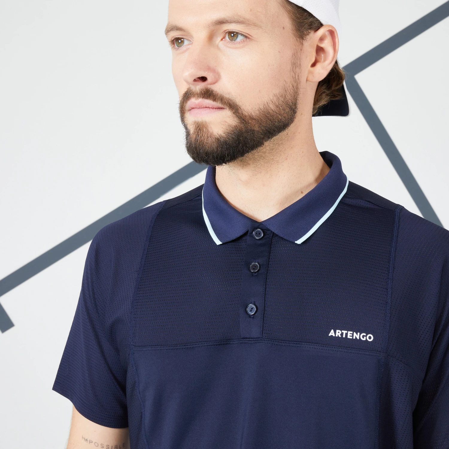 Artengo Men's Short-Sleeved Tennis Polo Dry 8 Artengo Men's Short-Sleeved Tennis Polo Dry - Image 8