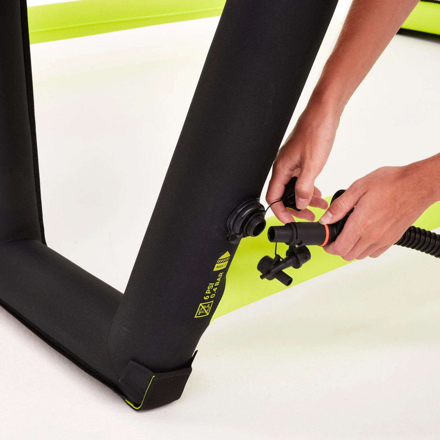 Artengo Compact Two-Sided Tennis Training Wall - Black/Yellow 7 Artengo Compact Two-Sided Tennis Training Wall - Black/Yellow - Image 7