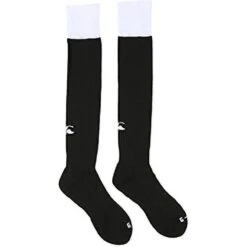 Canterbury Mens Playing Cap Rugby Sport Socks (Black/Red) -Ball Sports Shop ke40a77ce3a950ab8a567c52ffb79df7c