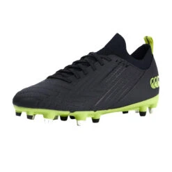 Canterbury Mens Speed 3.0 Pro Rugby Boots (Black/Lime)