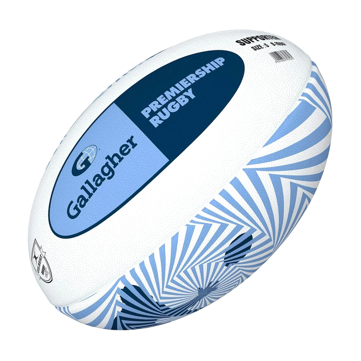 Gilbert Gallagher Premiership Supporter Rugby Ball 1 Gilbert Gallagher Premiership Supporter Rugby Ball