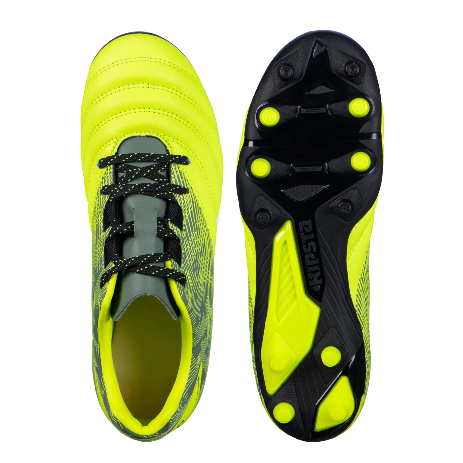 Kids' Moulded Dry Pitch Rugby Boots R500 4 Kids' Moulded Dry Pitch Rugby Boots R500 - Image 4