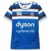 Canterbury CCC Bath Home Vapodri S/S Rugby Shirt Kids Blue