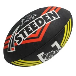 Steeden NRL 2023 Penrith Panthers Supporter Ball Black