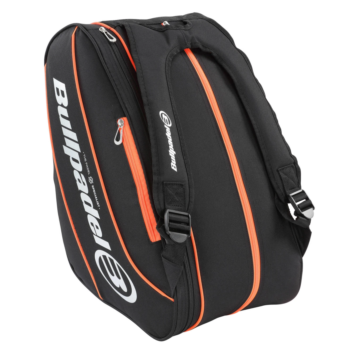 BULLPADEL Padel Bag Tour - Black/Orange 3 BULLPADEL Padel Bag Tour - Black/Orange - Image 3