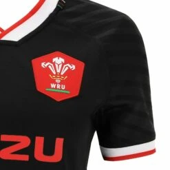 Macron Wales WRU Alternate Rugby Shirt Womens 58125562 Black -Ball Sports Shop kff8dd3e97cb8010891ae59e00e573576