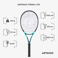 Artengo Adult Tennis Racket TR500 Lite - Blue -Ball Sports Shop kfffdd474d743bf4f72ac3ac2731f272f
